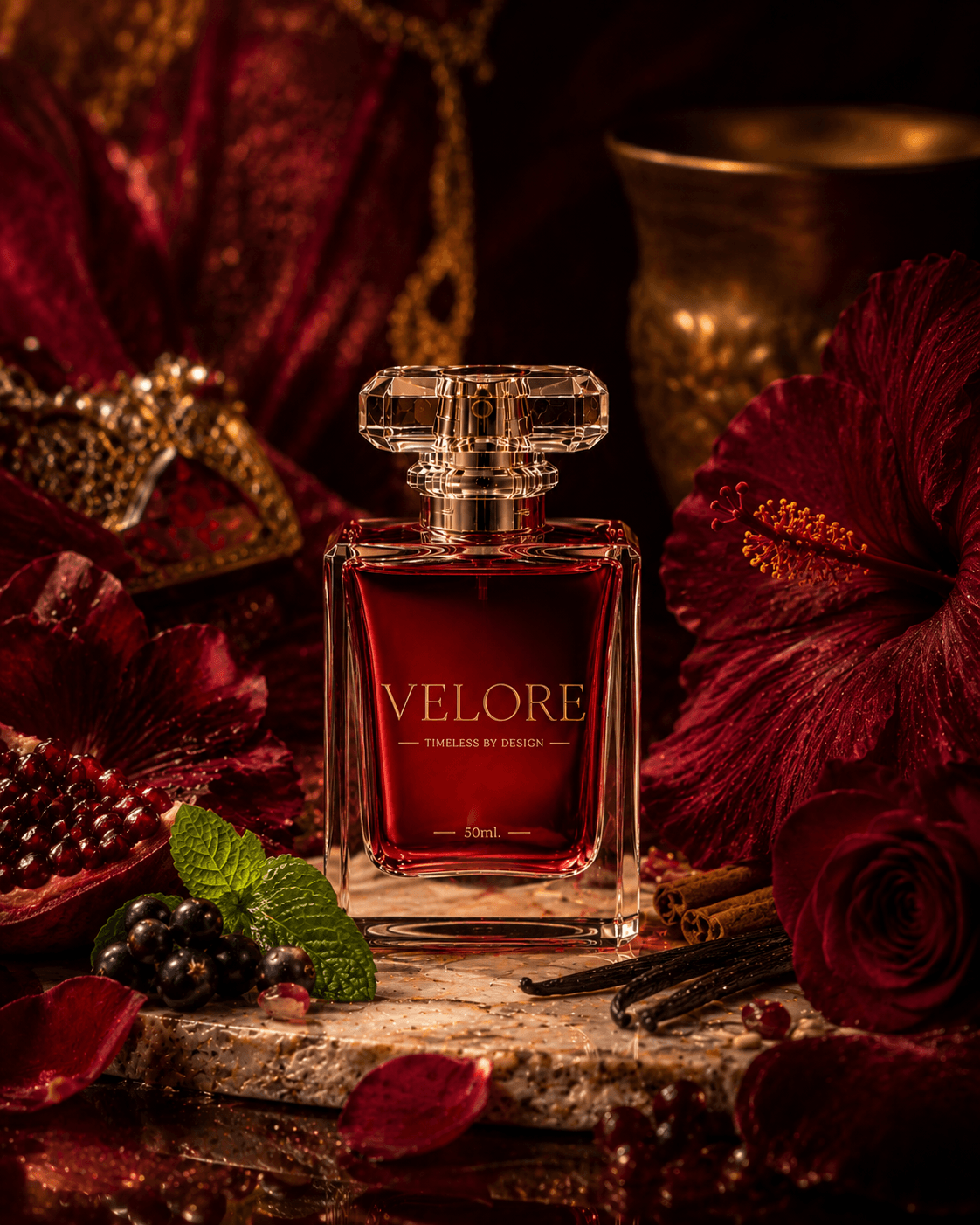 Velore Midnight Bloom Inspired by Maison Crivelli Hibiscus Mahajad